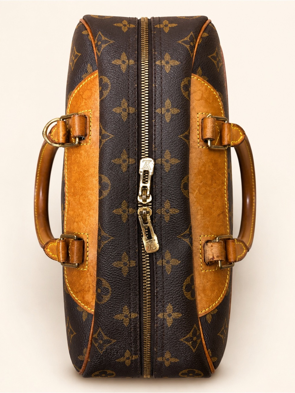 Louis Vuitton Deauville M47270 Monogram Top Handle Bag COA Dust Bag - Picture 7 of 10
